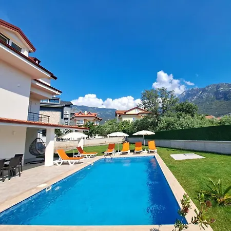 Tei, With Swimming Pool In Oeluedeniz New Villa Fethiye
